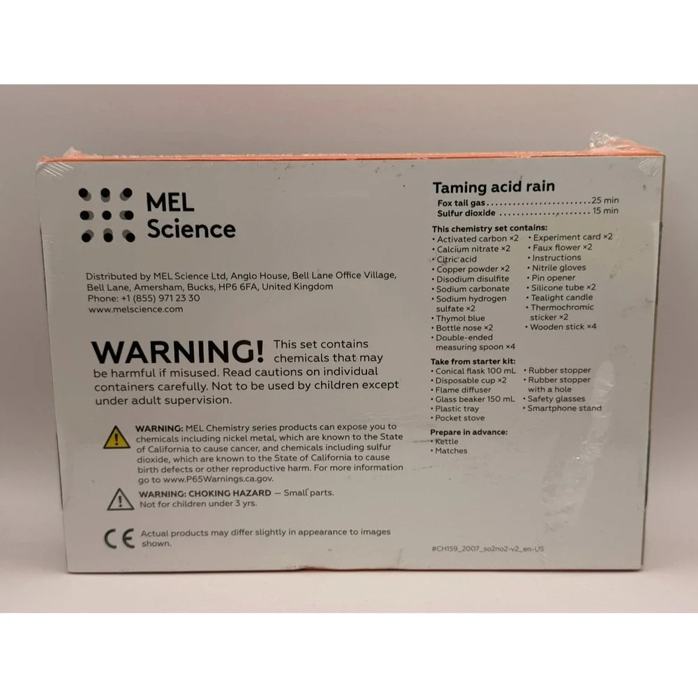 MEL‎ Chemistry Science Experiment Kit Lot